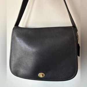 Vintage Coach Ranch Bag 9852 Black